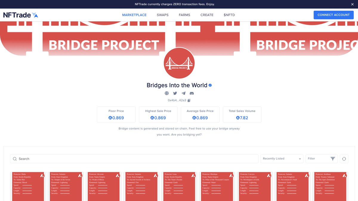 BridgeProjectcc's tweet photo. We are verified on https://t.co/Kpd95ciJU8 now:
https://t.co/Jz5ZovuyTc https://t.co/SvcabejnsK