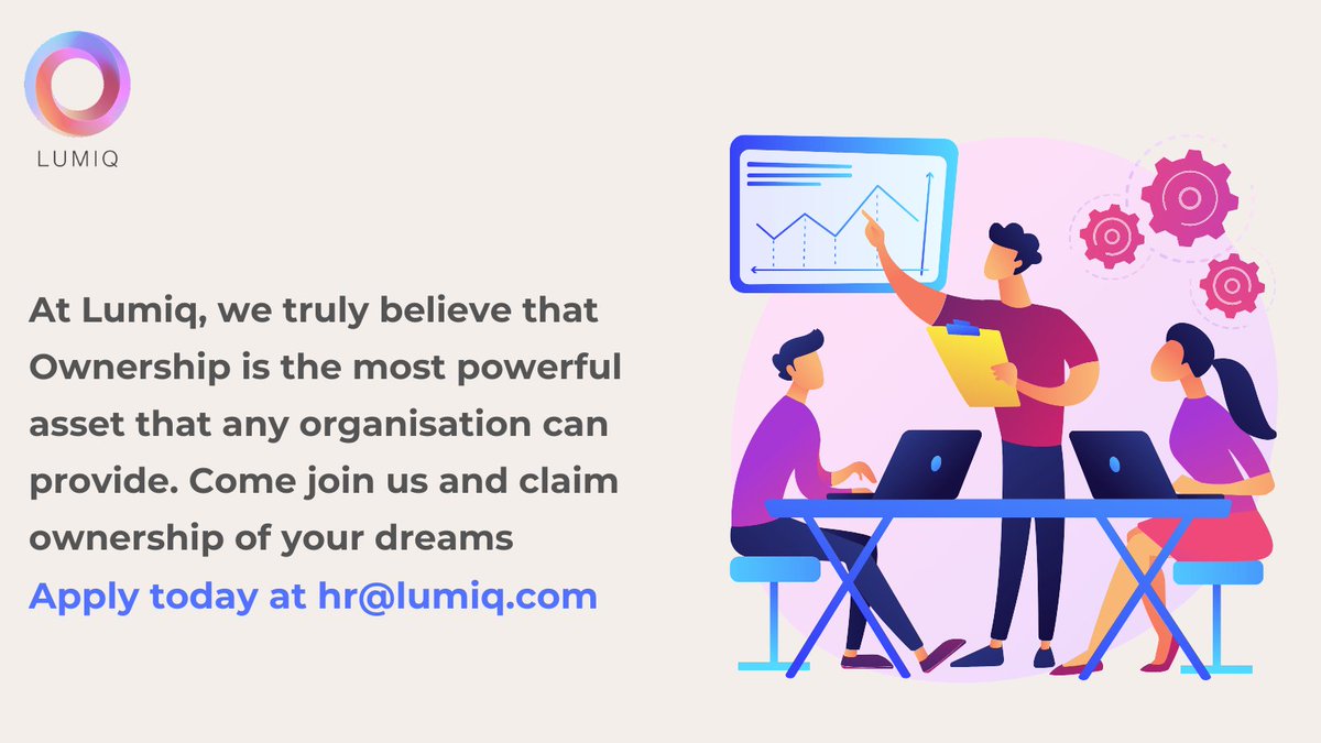 Employees are the growth drivers at #Lumiq

#Lumiquers #startupculture #reversementoring #employeeengagement #companyculture #workculture #machinelearning #companyvalues #teambuilding #worklife #companyculturematters #dataanalytics #AI