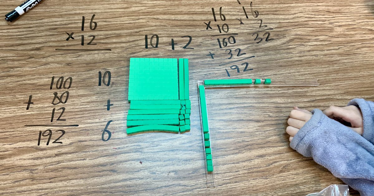 vejohnson18's tweet photo. I can multiply using area models (4.4C) 🖤 #WISDmeador #4thmath @candytylerhudak https://t.co/TL1WGrfNAo