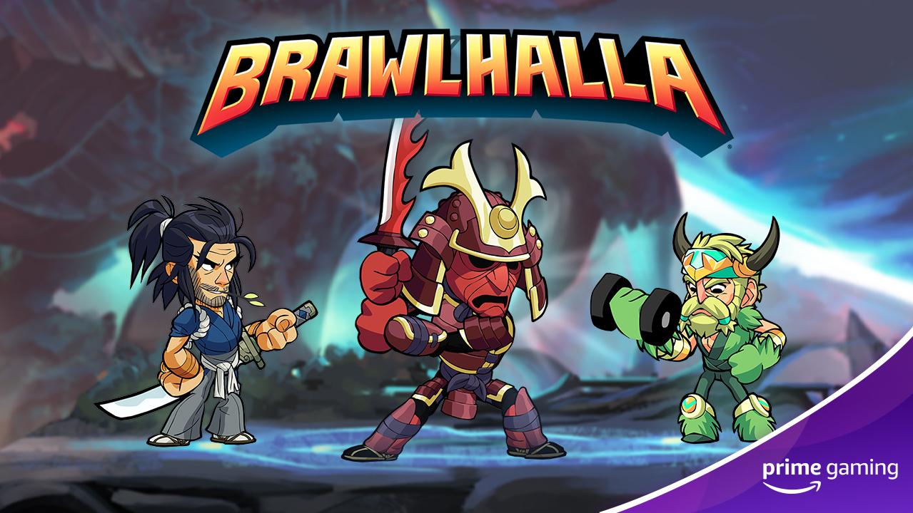 Prime Gaming on X: The drops keep coming for @Brawlhalla, free with # PrimeGaming! 👑 Drop 2 pack includes: ⚔️Shogun Koji Skin (including Sword  and Bow Weapon Skins) ⚔️Koji Legend Unlock ⚔️Dumbbell Curls