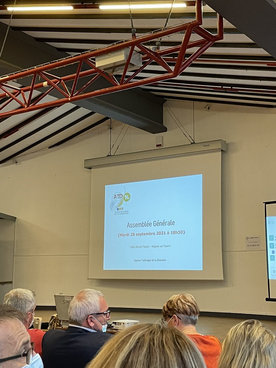 jimg2416's tweet photo. Assemblée Générale de l’ATD16 #MaVieDeConseillerMunicipal https://t.co/say6L66dJB
