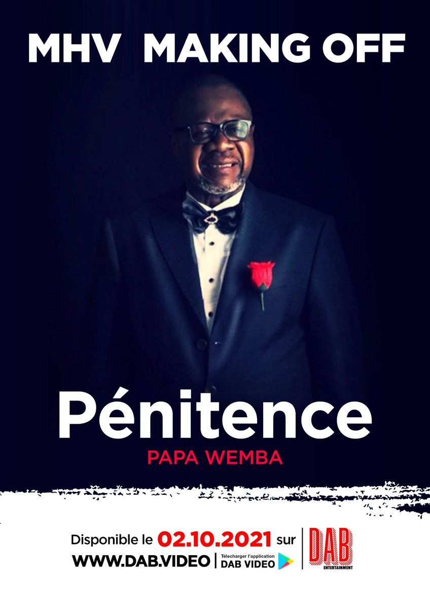 Dabvideo's tweet photo. Le studio MHV nous fait revivre le making off du Feu Papa WEMBA

Que des moments fort avec cet homme, suivez sur https://t.co/v3blKs3GWY ce 2 oct 2021 https://t.co/lGmWlT6Tev