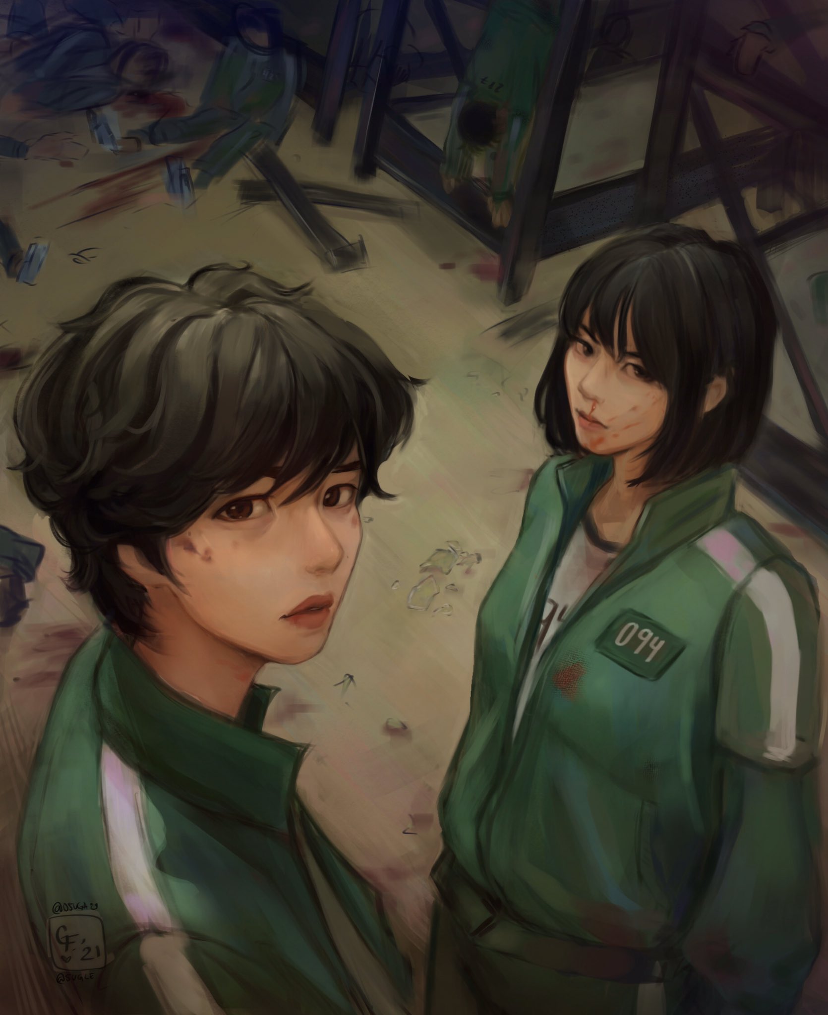 Giselle Is Seeing Bts Squid Game Contestants 93 94 The Min Siblings Squidgamefanart Yoongi Yoonji T Co Kdjgafeyhz Twitter
