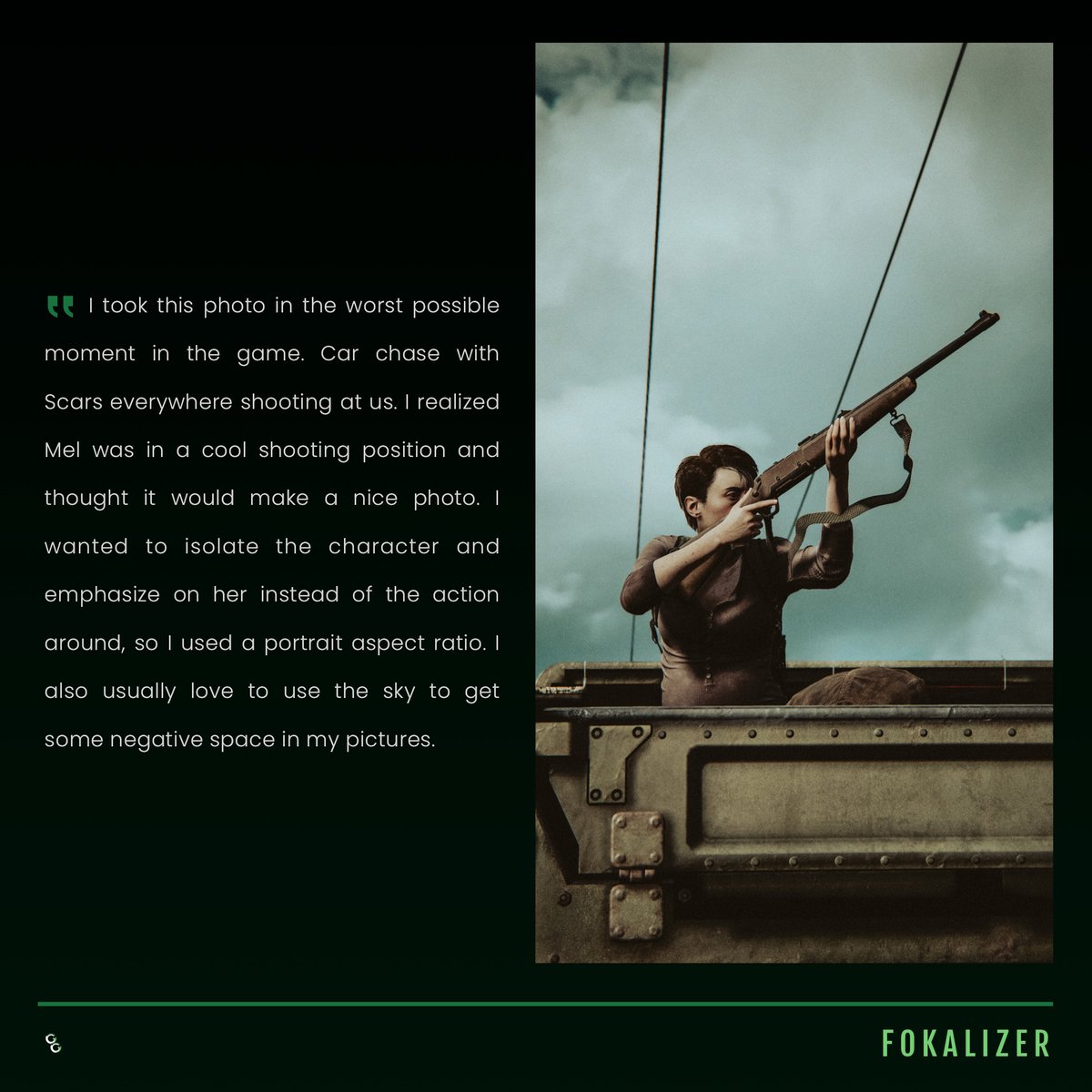 ⠀⠀⠀⠀⠀
VP by: <a href="/fokalizer/">Fokalizer</a>  
 
please support the featured artist, and show
some love to the original tweet (see thread)

game: #TheLastOfUsPartII
dev: <a href="/Naughty_Dog/">Naughty Dog</a>  
 
#gamergram
⠀⠀⠀⠀⠀⠀