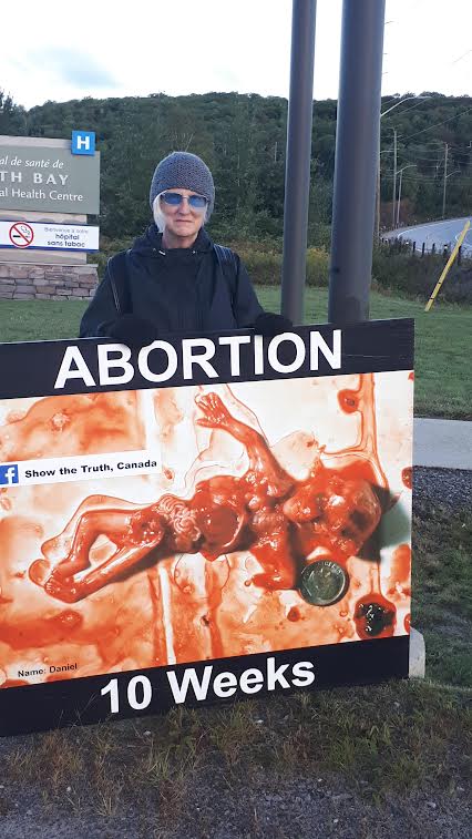 STTactivism's tweet photo. It's important to have a consistent presence outside of the actual killing centres where preborn babies die, which is exactly what we did in North Bay.
People need to see what's happening behind the closed doors of abortion facilities. https://t.co/NpMqtdqA4v