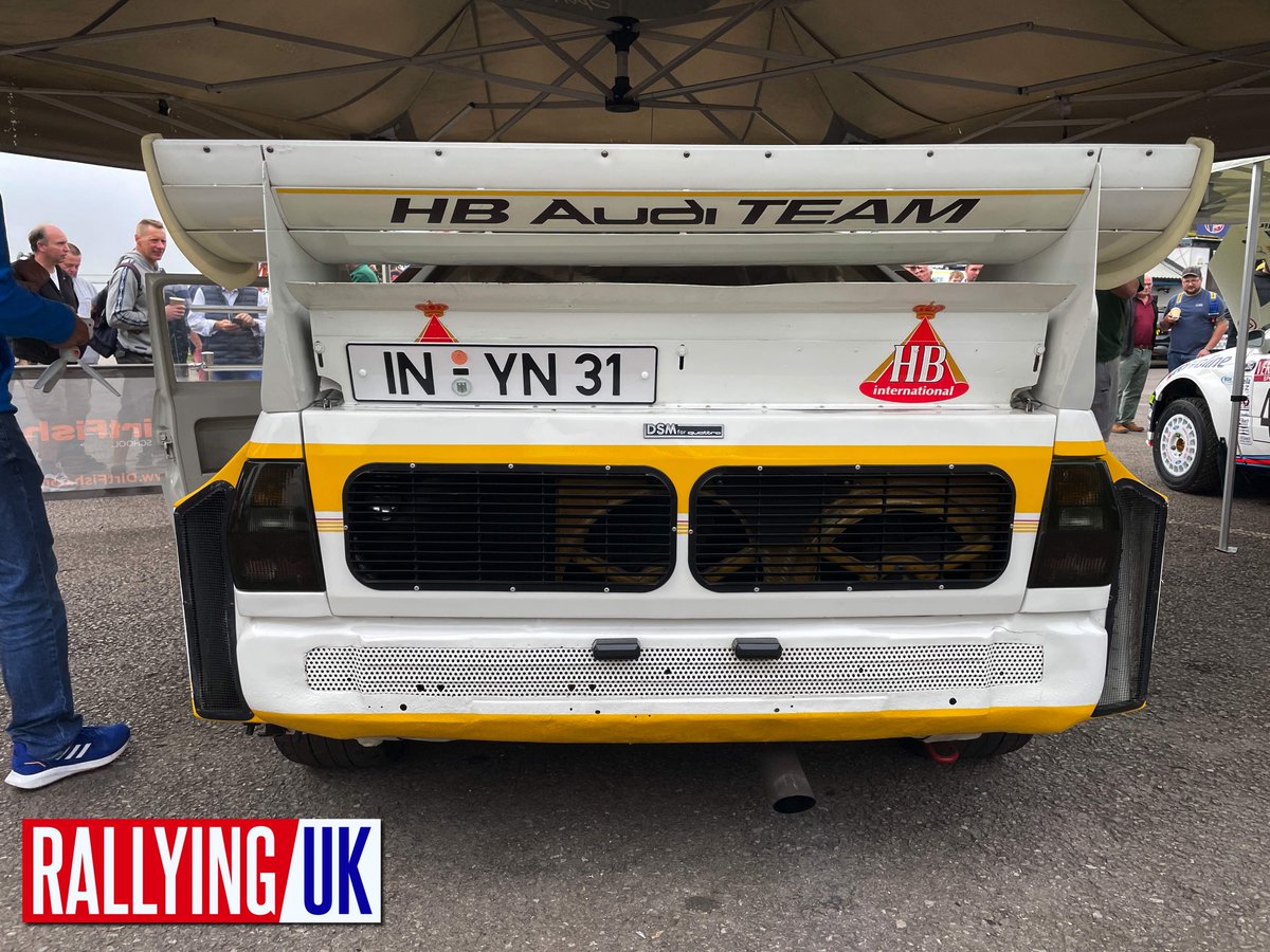MIKKOLA: 📺 At Rallyday 2021 — Hannu Mikkola's Audi Quattro Sport E2 [IN-YN 31 / Chassis #9] from Mänttä 200 Rally 1985.

🇬🇧 <a href="/audisport/">Audi Sport</a> | <a href="/OfficialWRC/">FIA World Rally Championship</a> | <a href="/RallydayUK/">Rallyday</a> | <a href="/CastleCombeUK/">Castle Combe Circuit</a> | <a href="/BoschGlobal/">BoschGlobal</a> | <a href="/Michelin_Sport/">Michelin Motorsport</a> | <a href="/Castrol/">Castrol</a> | #WRC | #RallyDay