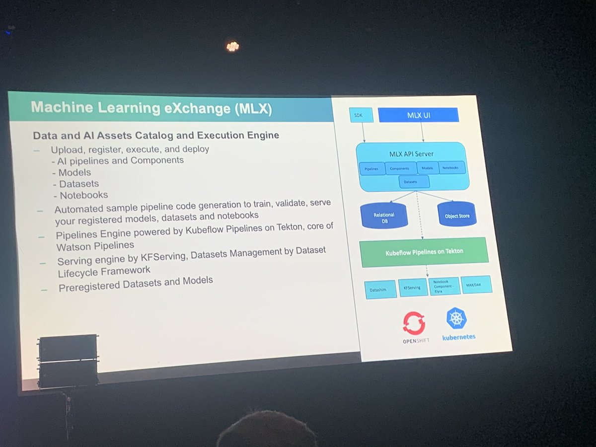 Animesh Singh (@animeshsingh) on Twitter photo IBM VP of Open Source, <a href="/tmmoore_1/">Todd Moore</a> announcing Machine Learning eXchange at #OSSummit ml-exchange.org <a href="/LFAIDataFdn/">LF AI & Data Foundation</a> <a href="/linuxfoundation/">The Linux Foundation</a> #ospocon IBM VP of Open Source, <a href="/tmmoore_1/">Todd Moore</a> announcing Machine Learning eXchange at #OSSummit ml-exchange.org <a href="/LFAIDataFdn/">LF AI & Data Foundation</a> <a href="/linuxfoundation/">The Linux Foundation</a> #ospocon