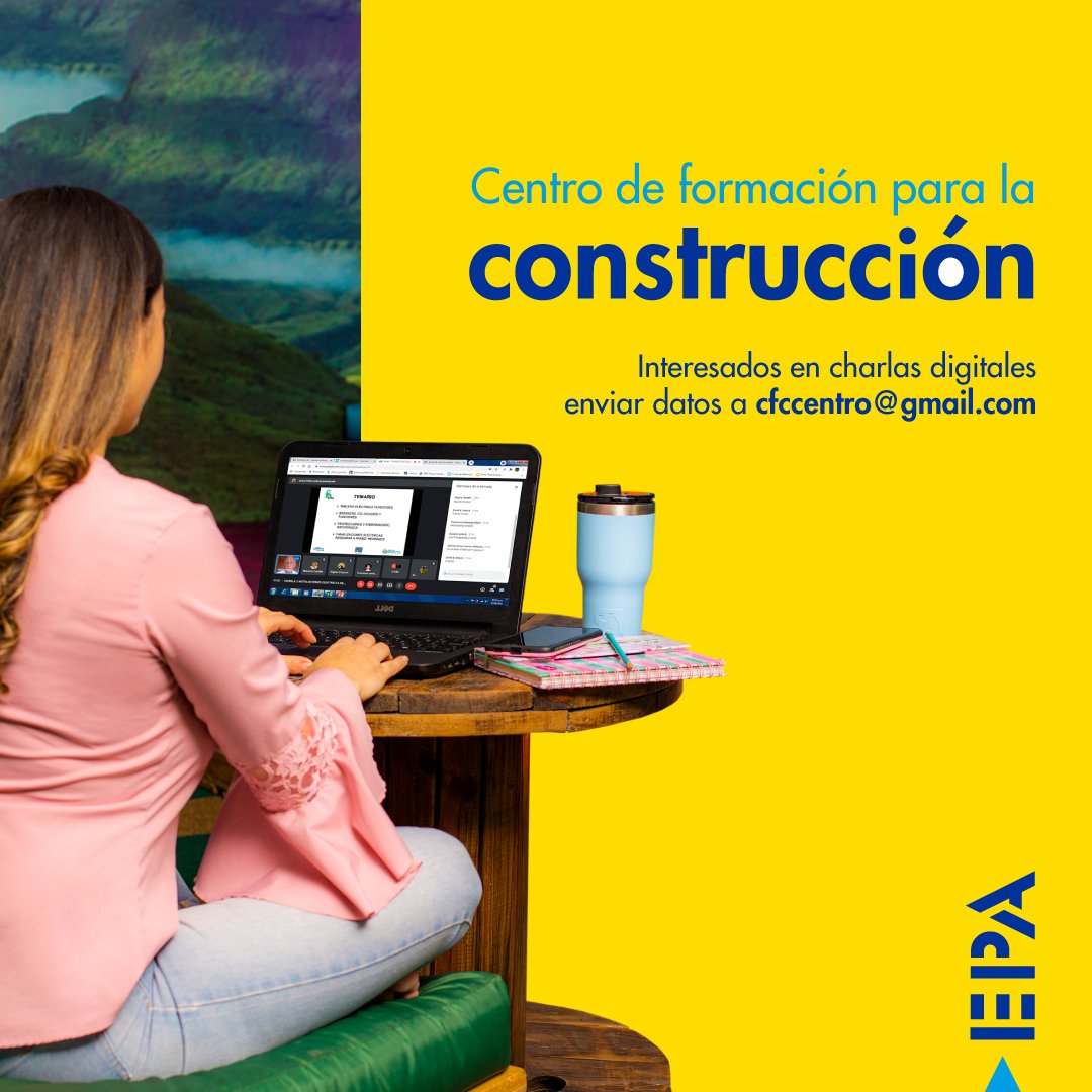 ConstructorEPA's tweet photo. Aún esta a tiempo de inscribirse en nuestro ciclo de charlas sobre albañilería, plomería, electricidad y/o lectura de planos.
En el CFC le ofrecemos capacitación en línea ¡Gratis!. Envíenos un correo electrónico a cfccentro@gmail.com para mayor información #EPAve https://t.co/73pxSbfghL