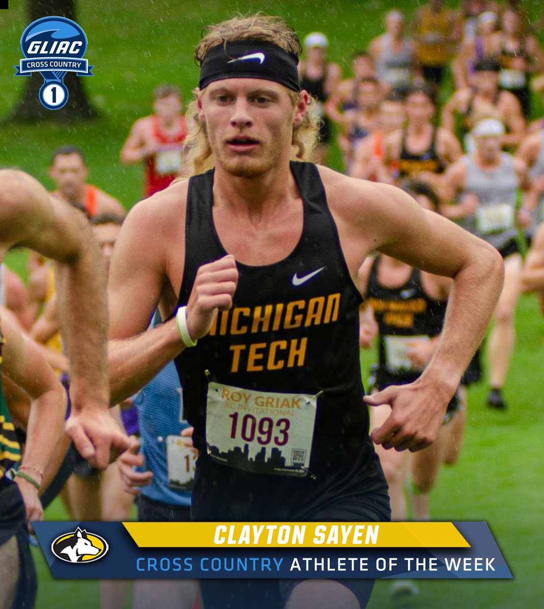 GLIACsports's tweet image. GLIAC Cross Country Athletes of the Week⁣⁣⁣⁣⁣
⁣⁣⁣⁣⁣
M - Clayton Sayen // MTU
⁣⁣⁣⁣⁣
W - Charlene Yarema // WSU

🔗 bit.ly/3zPrey4

#WhereChampionsCompete