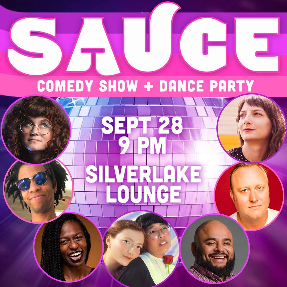 Holy shit <a href="/SauceComedy/">Sauce Comedy</a> is back for a one night extravaganza!! It’s gonna be so fun and I’ll be spinning lots of Britney tunes to send up good vibes for her hearing tomorrow. FREE show! Come hang out <a href="/SLakeLounge/">Silverlake Lounge</a> tonight!