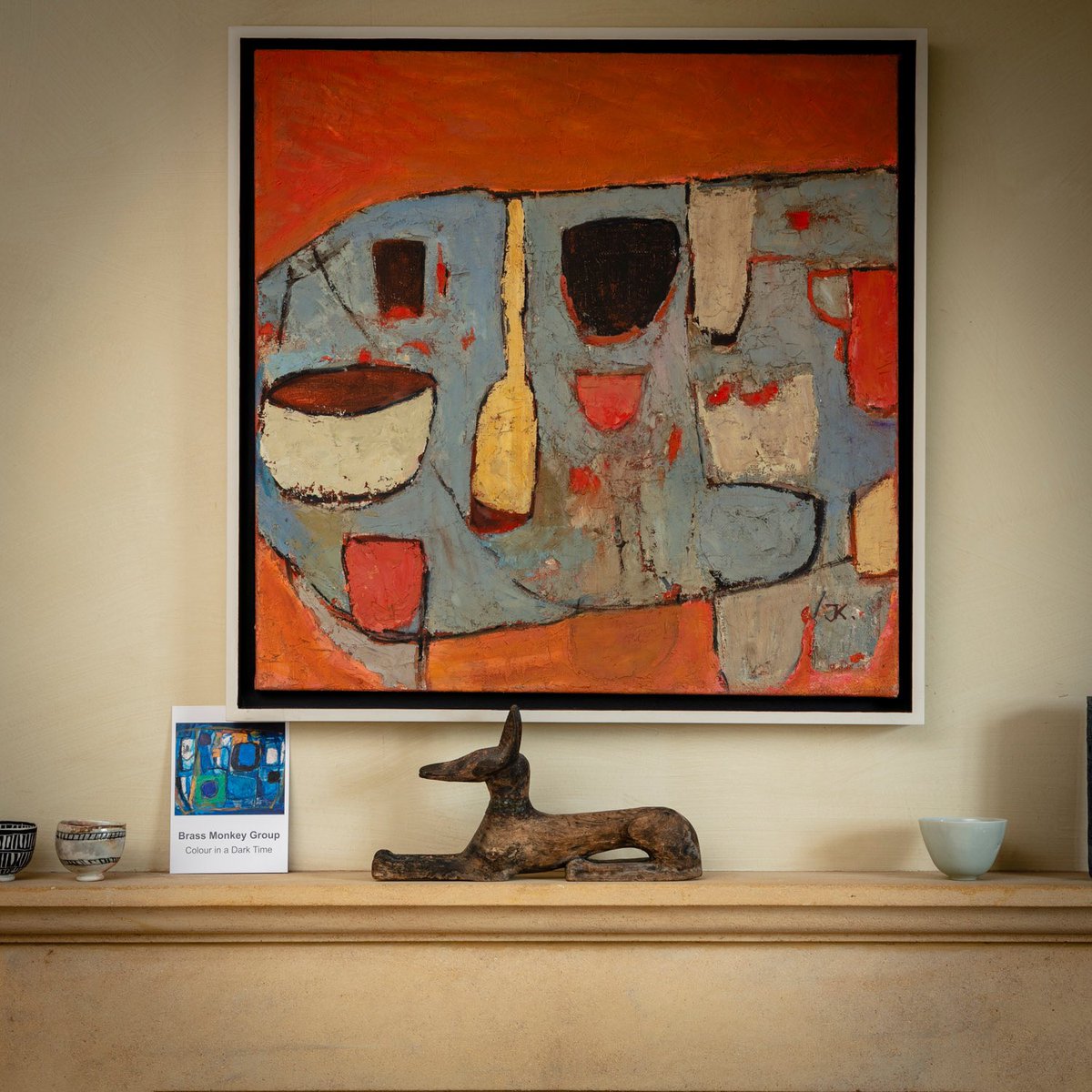 Exhibiting at The Compton Gallery in the Cotswolds this weekend. #modernart #cotswoldart #williamscott #artgallery  check my website for details.
