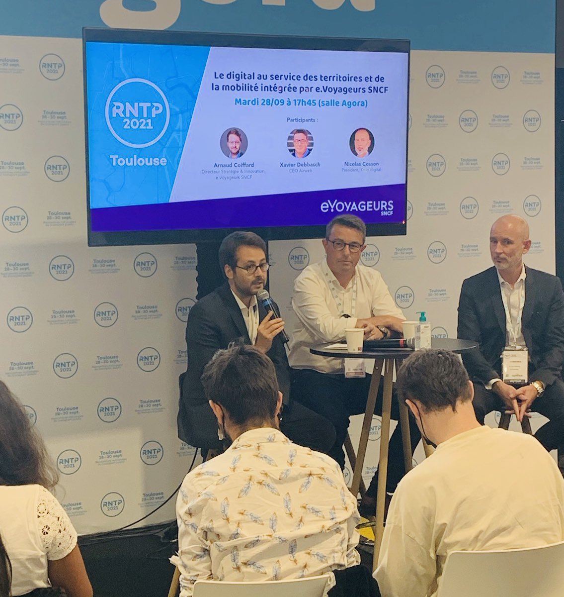 SNCF Connect & Tech (@sncfconnecttech) on Twitter photo .<a href="/ACoiffard/">Arnaud Coiffard</a> 🗣️ "Avec @Airweb, nous pouvons travailler avec les petites et moyennes villes pour mettre à disposition des #voyageurs des billets dématérialés pour les transports urbains locaux". .<a href="/ACoiffard/">Arnaud Coiffard</a> 🗣️ "Avec @Airweb, nous pouvons travailler avec les petites et moyennes villes pour mettre à disposition des #voyageurs des billets dématérialés pour les transports urbains locaux".