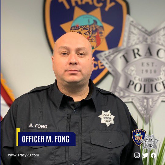 tracypd's tweet photo. Meet Officer Manuel Fong. Fong was born and raised in the city of Stockton and is a  longtime resident of San Joaquin County.

Officer Fong we welcome you to Tracy Police Department! 🚔

#tracypolicedepartment #tracypd https://t.co/OjlGrJeqA2
