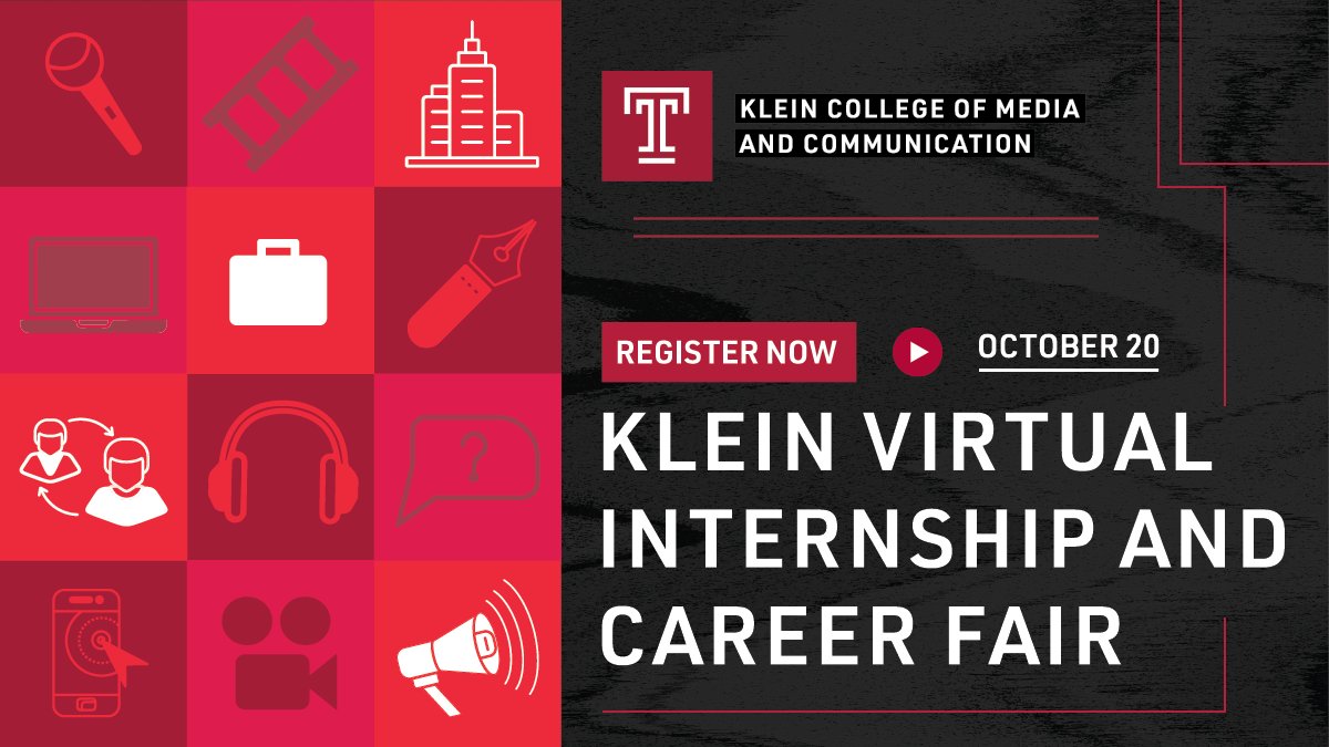 October is creeping up on us fast. Don't forget to register for the Career Fair: linktr.ee/kleincareers