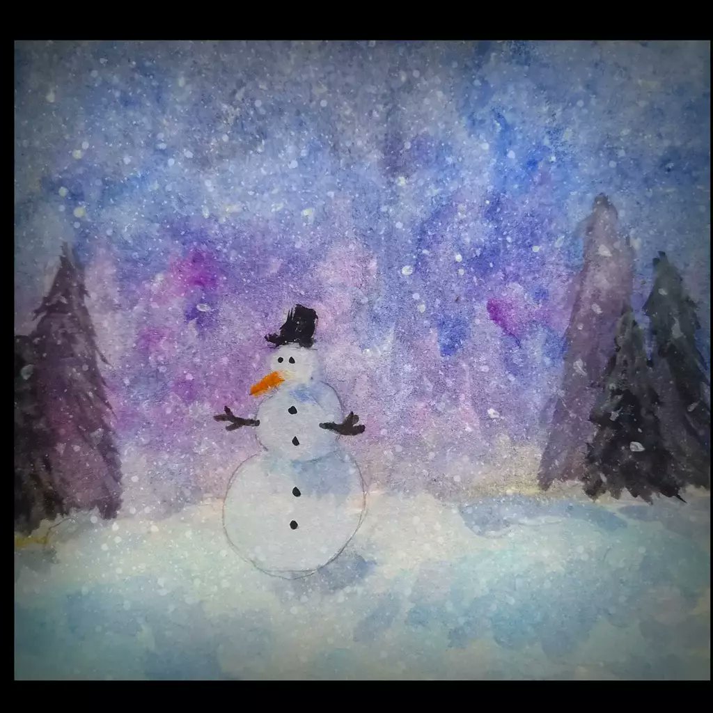 Design81uk1's tweet photo. I'd love to make this into a Christmas card!

#Christmas #card #watercolor #watercolorart #watercolorpainting #painting #seasonsgreetings #xmas #snowman #festive #snow #winterwonderland https://t.co/cJS5tUxgFo https://t.co/xY6n4ogssf