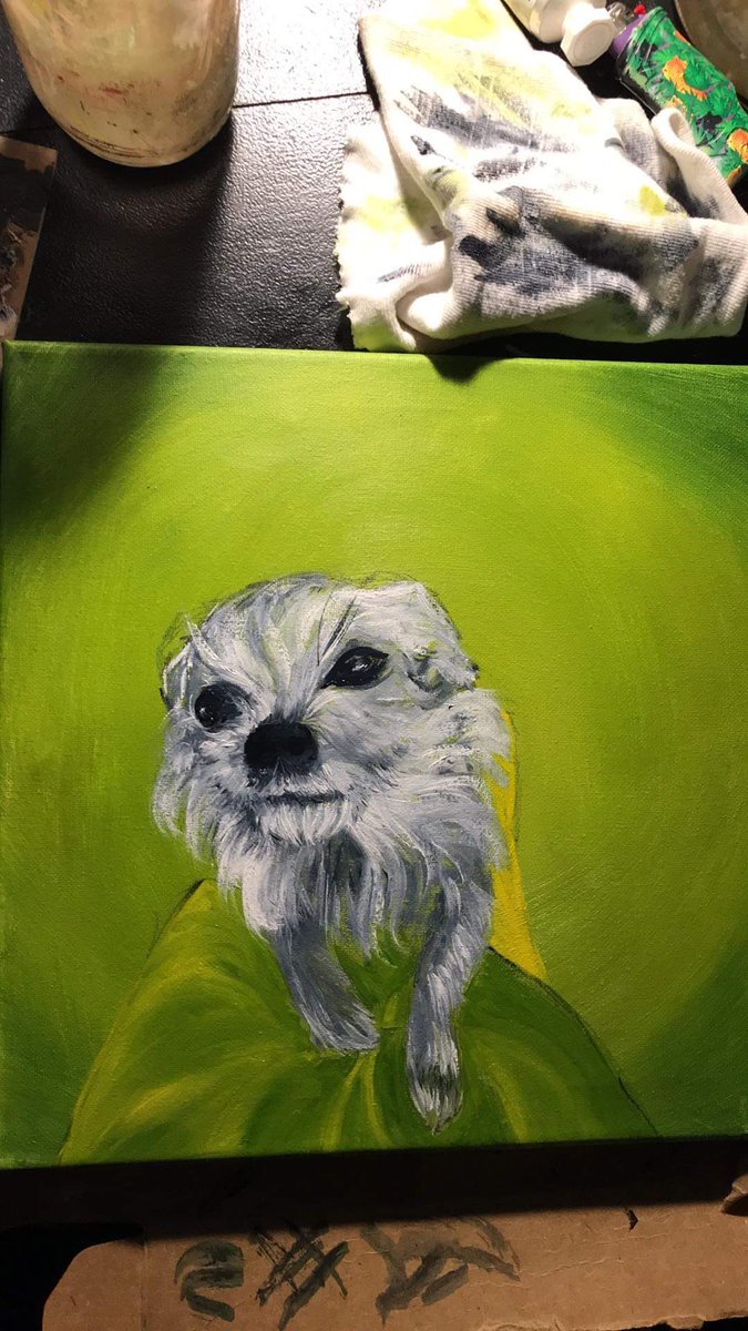 frmthsimulation's tweet photo. Recent WIP of a pet portrait https://t.co/TNQwoIzZpf