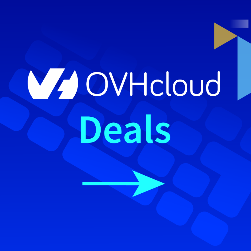 OVHcloud's tweet photo. #OVHcloudDeals have begun! Don't miss the latest offers on:
⭐️ Dedicated #Servers
⭐️ #WebHosting
⭐️ VPS
& more
Shop today.👇 #Sale