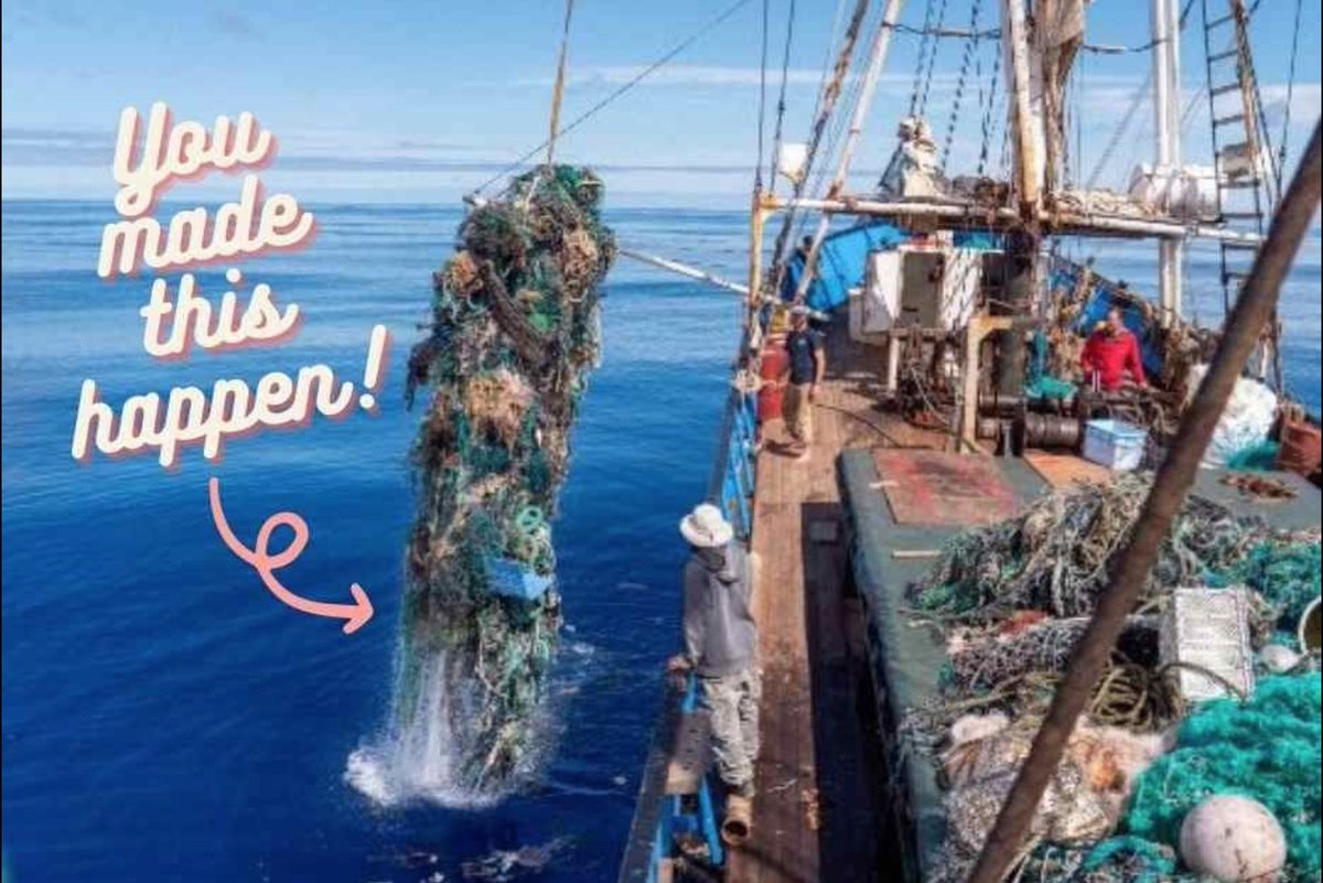 YOU MADE THIS HAPPEN!👏👏 Thanks to you, OVI has tagged 24 ghost nets &amp; continues to pick up debris &amp; sail it back to the mainland.
Your donations continue to make it possible-Did we mention that by donating, you're entered to win a trip for 2to Hawaii??🤙
ow.ly/aGNt50Gi4up