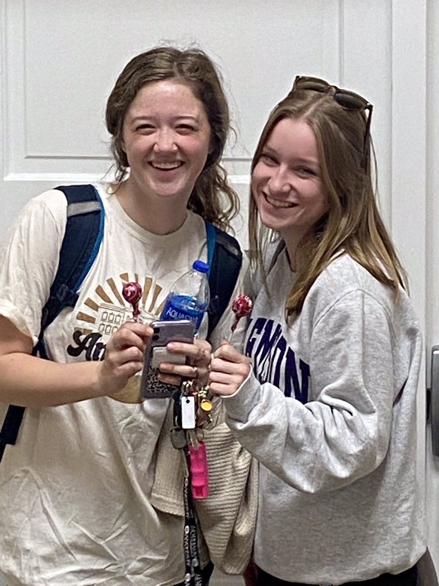 Cami &amp; Zoe for the win!   Flu Vaccine’21-‘22.