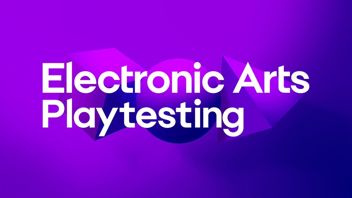 Electronic Arts Playtesting tweet media