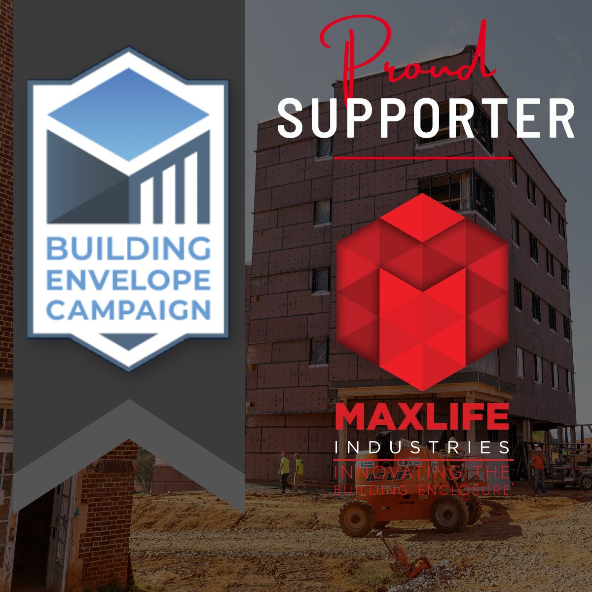 dupontarmorwall's tweet image. MaxLife Industries is a proud supporter of the Building Envelope Campaign, a program designed to help building owners and managers create more high performance, energy efficient buildings. 

To learn more about the Building Envelope Campaign, click here: ec.ornl.gov