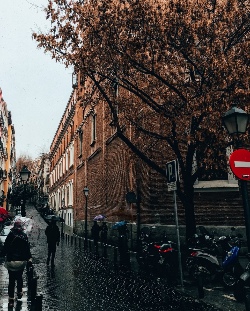 Madrid in the rain ☔