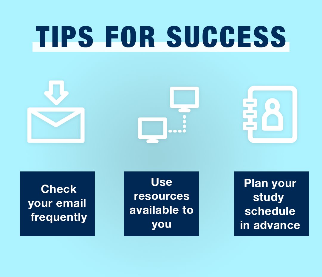 We're almost to midterms, #OnlineMountaineers! Looking for some tips for success? 🤔

Check them out ⬇️