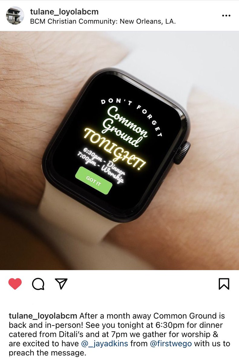 _JayAdkins's tweet image. I’m looking forward to speaking to our local BCM kiddos tonight. We have Tulane, Loyola, Delgado, UNO &amp;amp; Leavell College students who attend @FirstWego &amp;amp; we love our college students!!! Big thanks to Gary Mire &amp;amp; Ditali’s Italian Cafe for providing dinner.