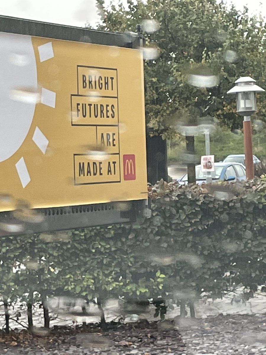 clt1712's tweet photo. Bright futures are made @McDonaldsUK but guess what’s not? …dairy free coffee! 😂 https://t.co/DsgEJOrNu3