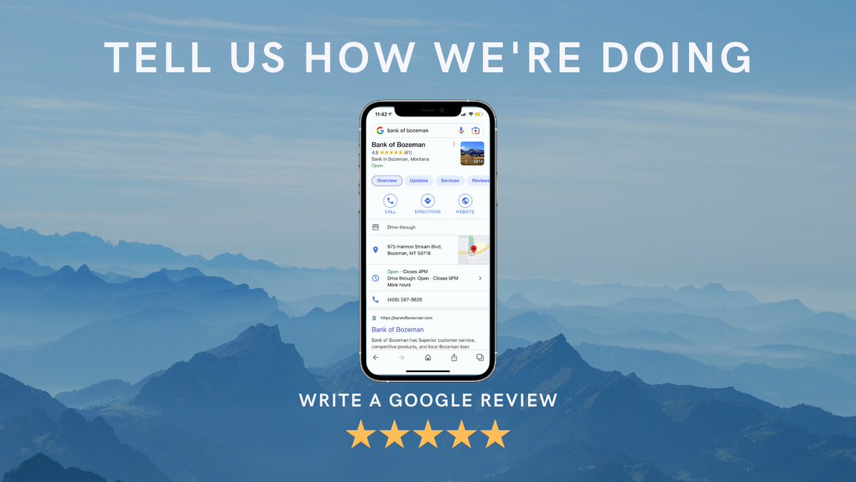 Bank of Bozeman tweet media