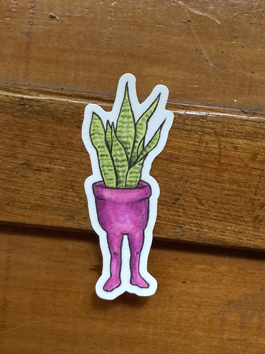 lowlyesculent's tweet photo. Potted Pants Stickers are here! Bundle is listed in my shop. Singles will be made available over the next few days 😚 https://t.co/avHPKK5m73