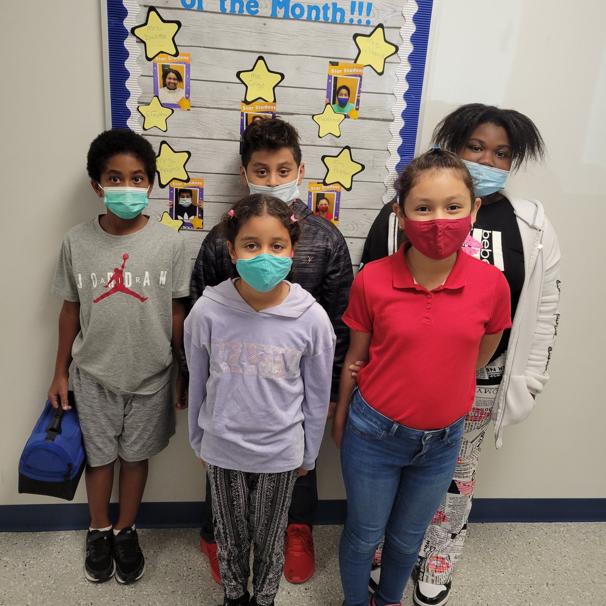 Congratulations to our fourth grade students of the month at Westside! These awesome students model achievement and character.