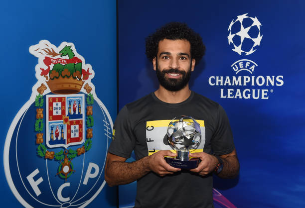 Man of the Match award.

#LFC #PORLIV #UCL @MoSalah