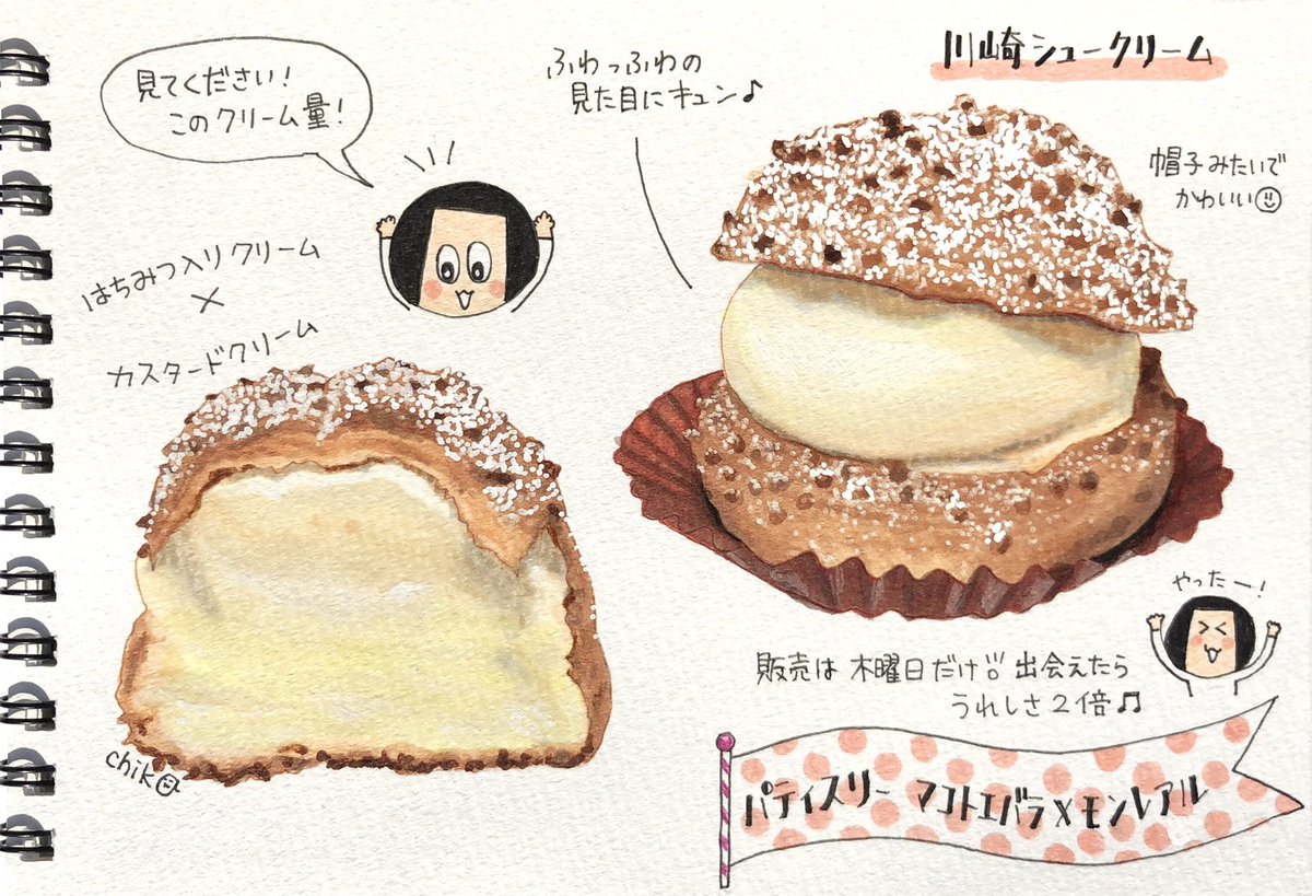 Twitter文化祭2021 食べ物イラスト描いてます！