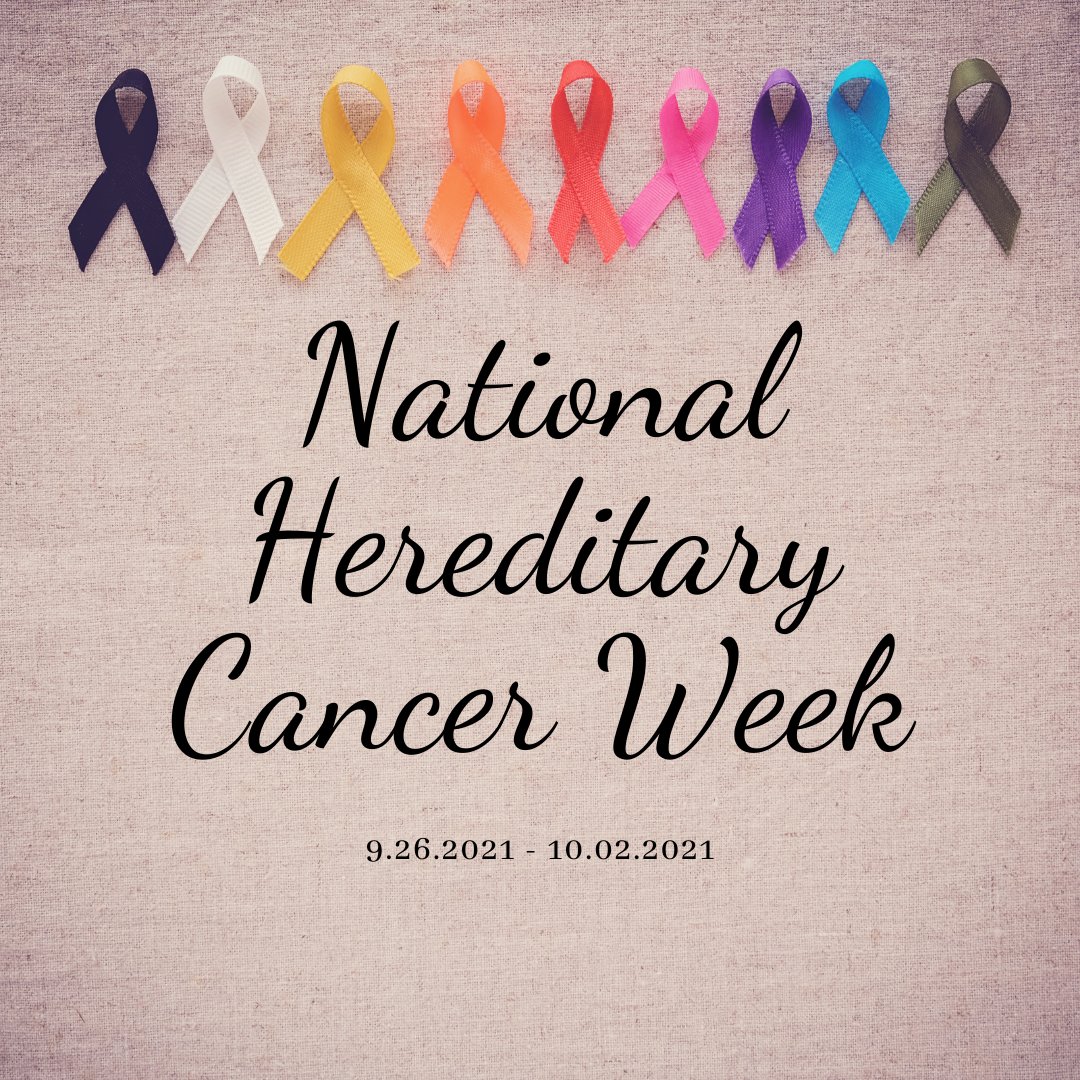 inheretinc's tweet photo. It's #NationalHereditaryCancerWeek.  @inheretinc is committed to empowering individuals to accurately identify their risk for #hereditary conditions.  #ThereIsPowerInKnowing #heredtiarycancer #inheritedcancer #genetics https://t.co/9tQEzk6Jvq