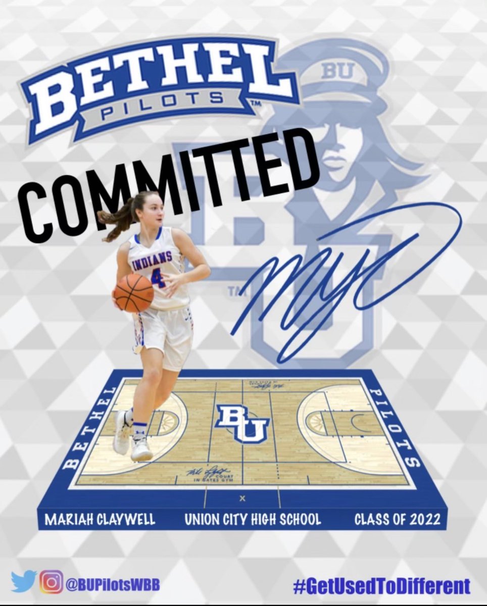 After many prayers and tons of thinking, I have decided to continue my academic and athletic career at Bethel University! I am so blessed to have received such an incredible opportunity. I am so proud to call myself a future Pilot💙