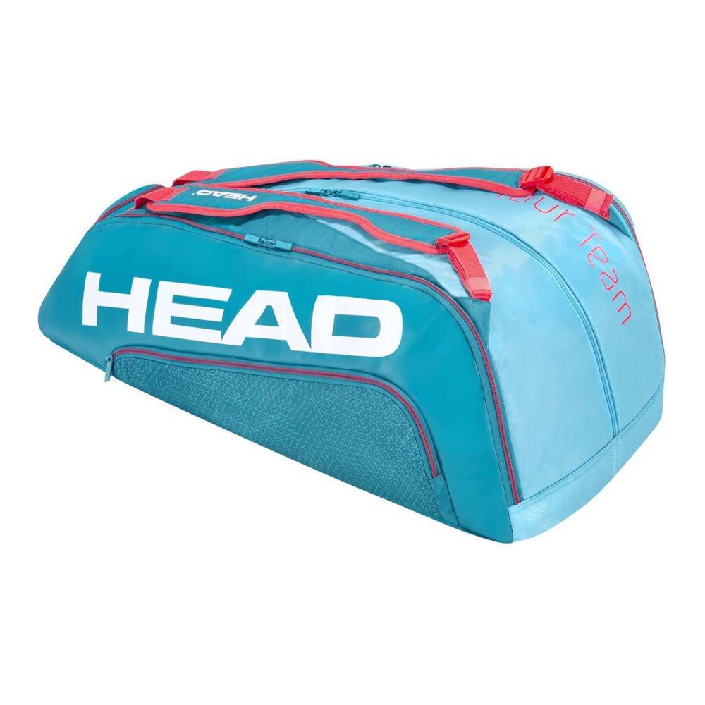 ShoppingTennis's tweet photo. The Head Tour Team 12R Monstercombi #tennis bag (blue and pink) comes with 3 main compartments (including one for your tennis shoes) and may carry up to 12 tennis rackets. It is available on our website for $90 plus shipping. For more details, please visit https://t.co/ydrVSmS6DL https://t.co/WdcFsuZRhs