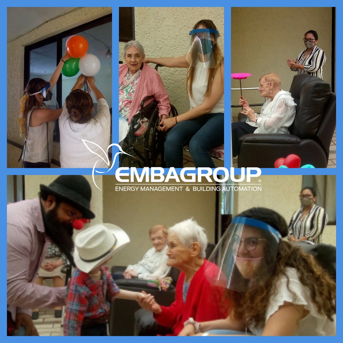embaofficial's tweet photo. It was a great experience for some members of our team to celebrate Grandparents day with the beautiful ladies at San Vicente's nursing home. https://t.co/Glhb8Alba1