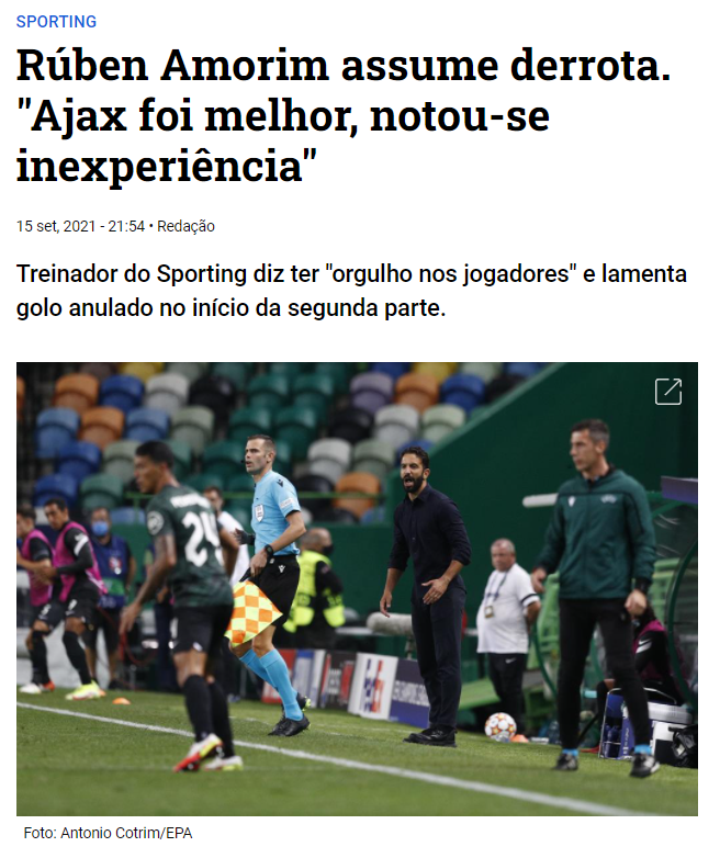 _Goalpoint's tweet photo. 🇵🇹 Sporting 1 - 5 Ajax 🇳🇱
🇵🇹 Porto 1 - 5 Liverpool 🏴
Duas derrotas pesadas, duas formas de lidar com o desaire. Descubra as diferenças 👇
Análise, ratings e analytics em https://t.co/QZuwKyLQme
#ChampionsELEVEN #UCL #FCPLIV #SCPAJA https://t.co/U7Zk4SIpCQ