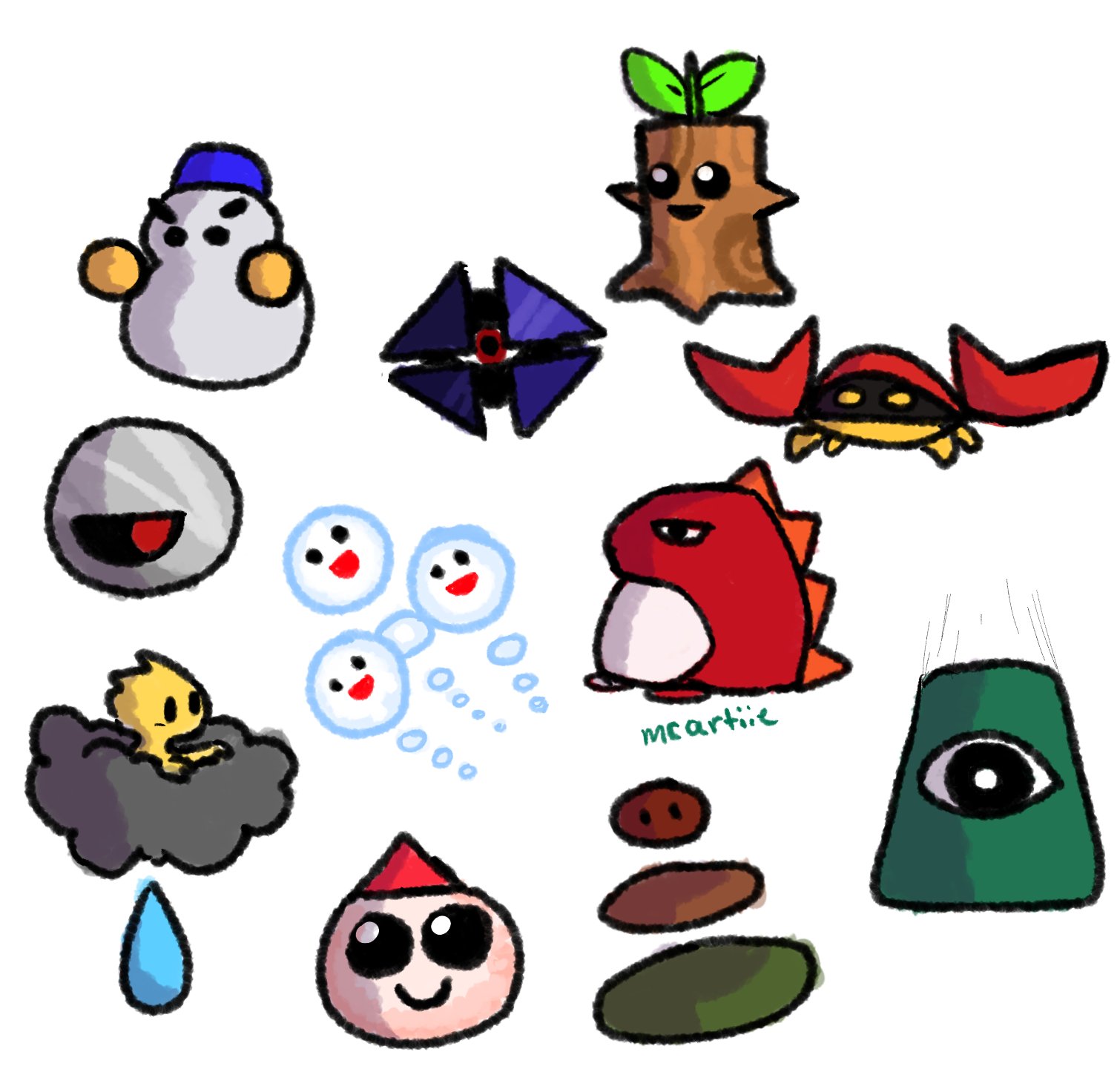 kirby enemy sprites