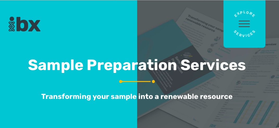 (2/2) analyze your samples with #quality care. Download this overview of our sample prep capabilities here bit.ly/39IV9NY #biomedical #biotech #genomics #genotyping #biorepository #geneexpression #microarray #samplemanagement #ibx #infinitybiologix