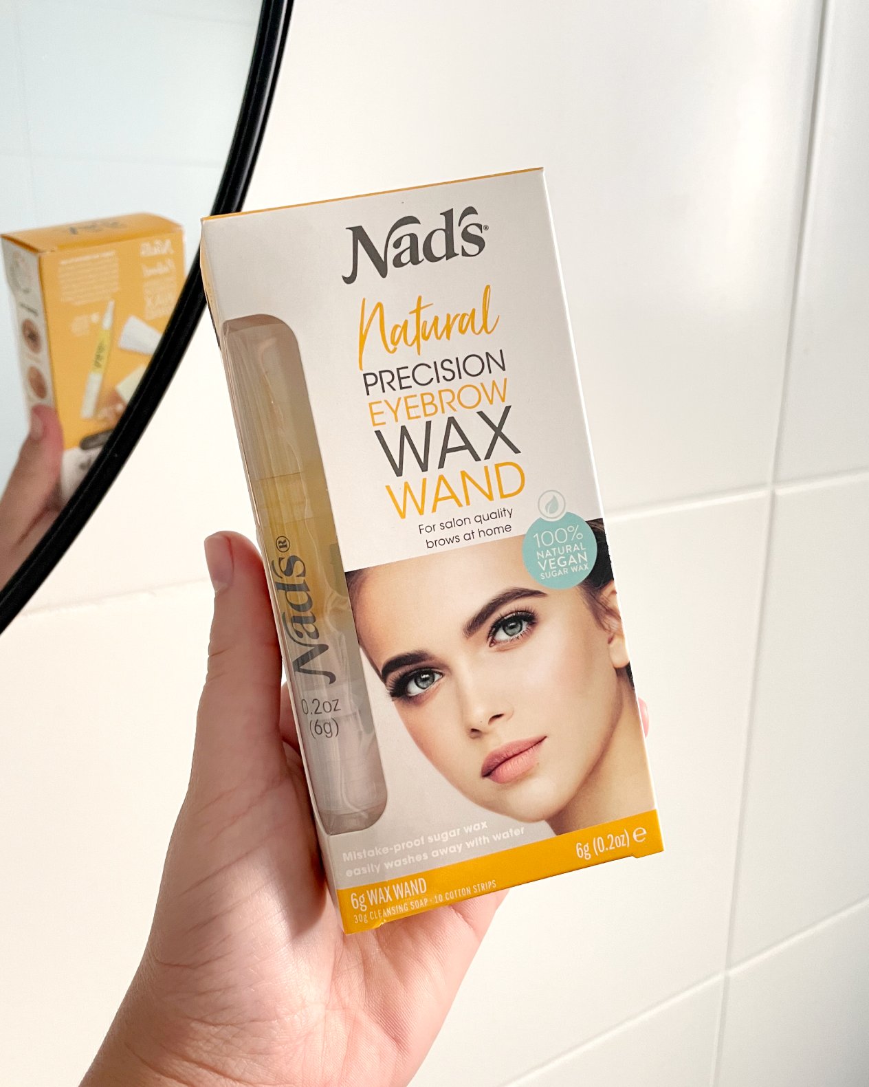 Nad's Hair Removal Eyebrow Wax Strips