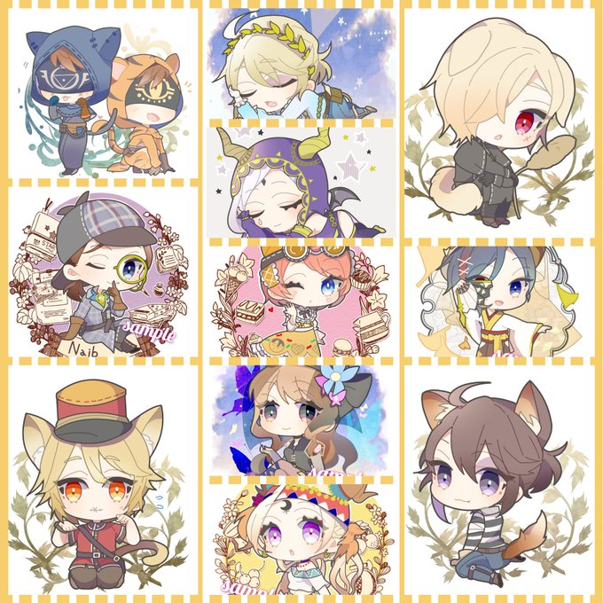 #今月描いた絵を晒そう 
21枚!だそうです!
いっぱい描けて楽しかったです 