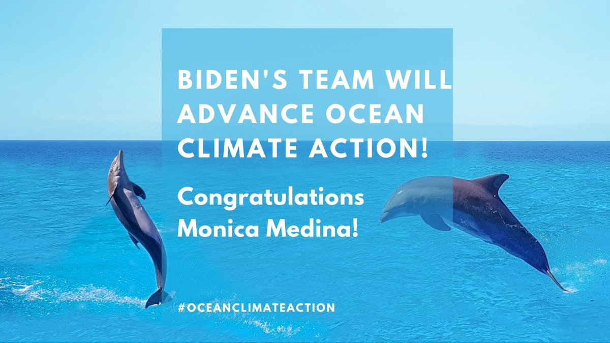 jeanflemma's tweet photo. Today, the Senate confirmed @MonicaMedinaDC to a role with tremendous impact for our ocean &amp; climate.  With her leadership, our country will be poised to leverage the power of our ocean to tackle the #ClimateCrisis. #OceanClimateAction #confirmclimate https://t.co/n8WKPldXRb