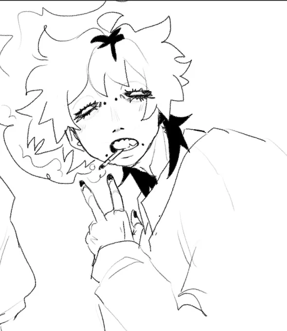 lets pretend the extra finger is part of the design anyways look at him some more while u're here 