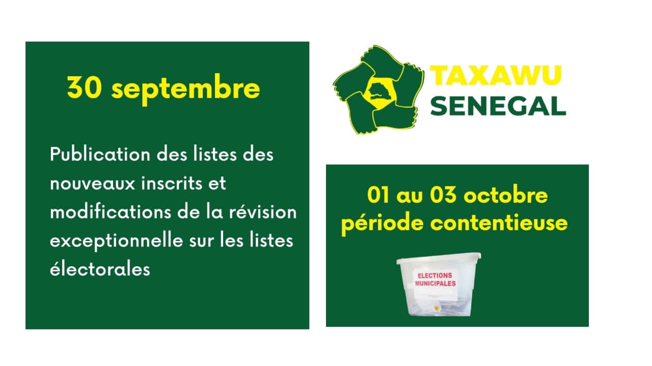 FfallPost🇸🇳 on Twitter: "ℹ🇸🇳🗳 #FLASH #ElectionsLocales #Locales2022