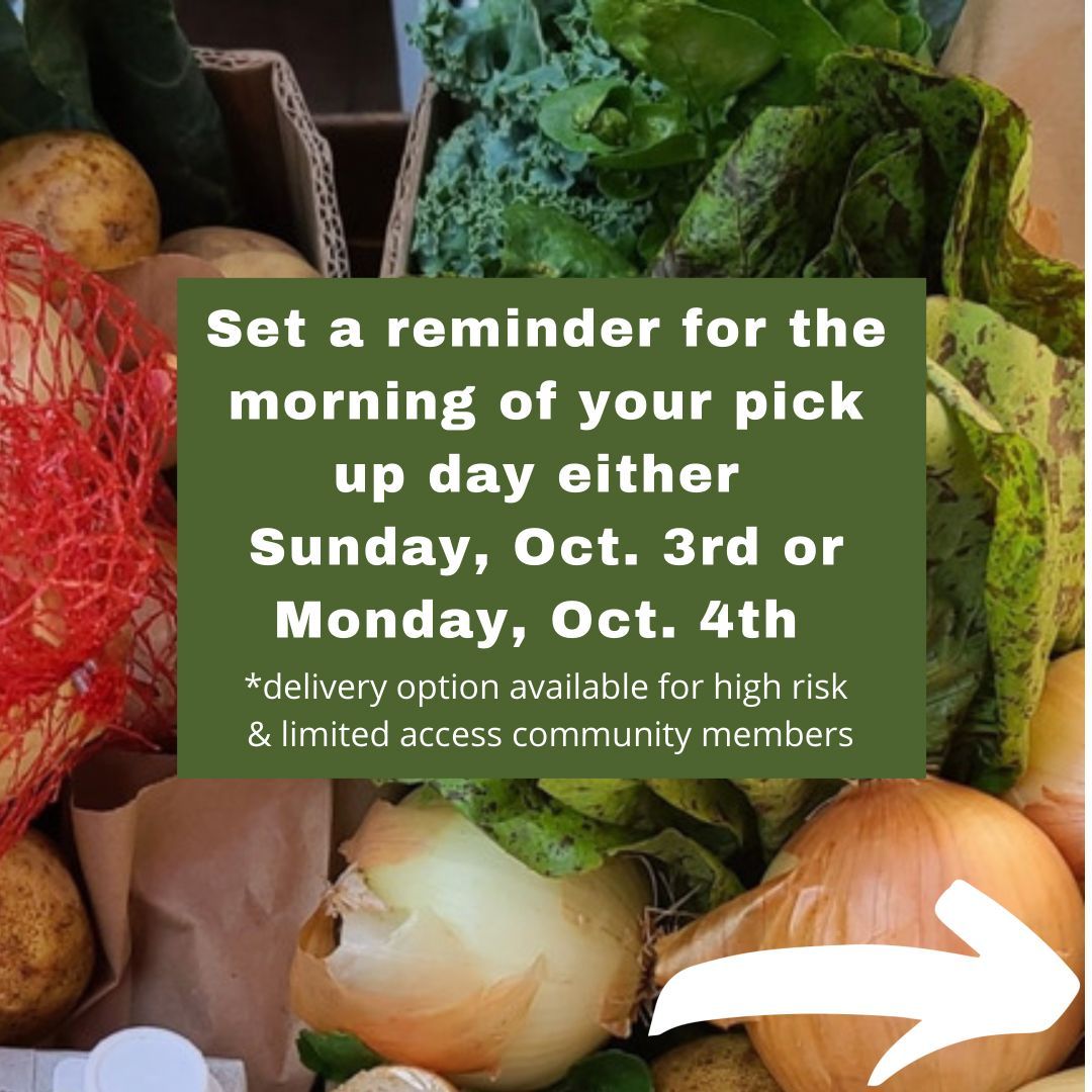 PBFS_Seattle's tweet photo. Visit https://t.co/aWkFSTypOw to sign up for a box of fresh, healthy food to pick up or have delivered this Sunday 10/3 or Monday 10/4! https://t.co/2VL2vxaatD