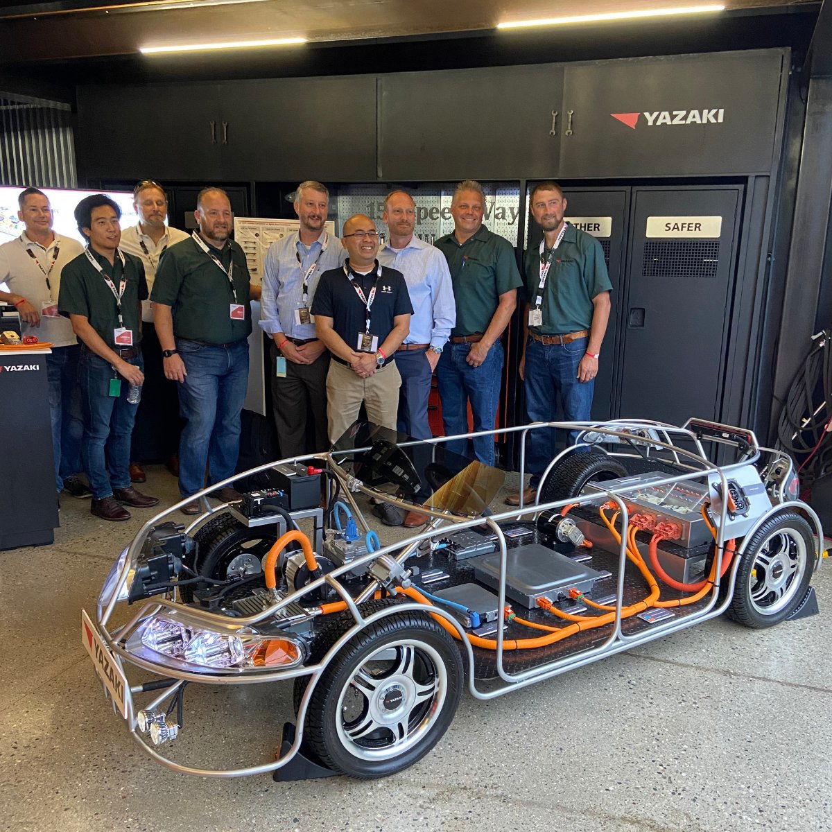 identitypr's tweet photo. Did you check out #MotorBella last week? "The future of auto shows" was an opportunity for clients like Yazaki North America, Escalent and Detect-It to share innovations and expertise. We supported clients with everything from on-site branding to media interviews! #LeaveAMark https://t.co/j6GaCEBQN1