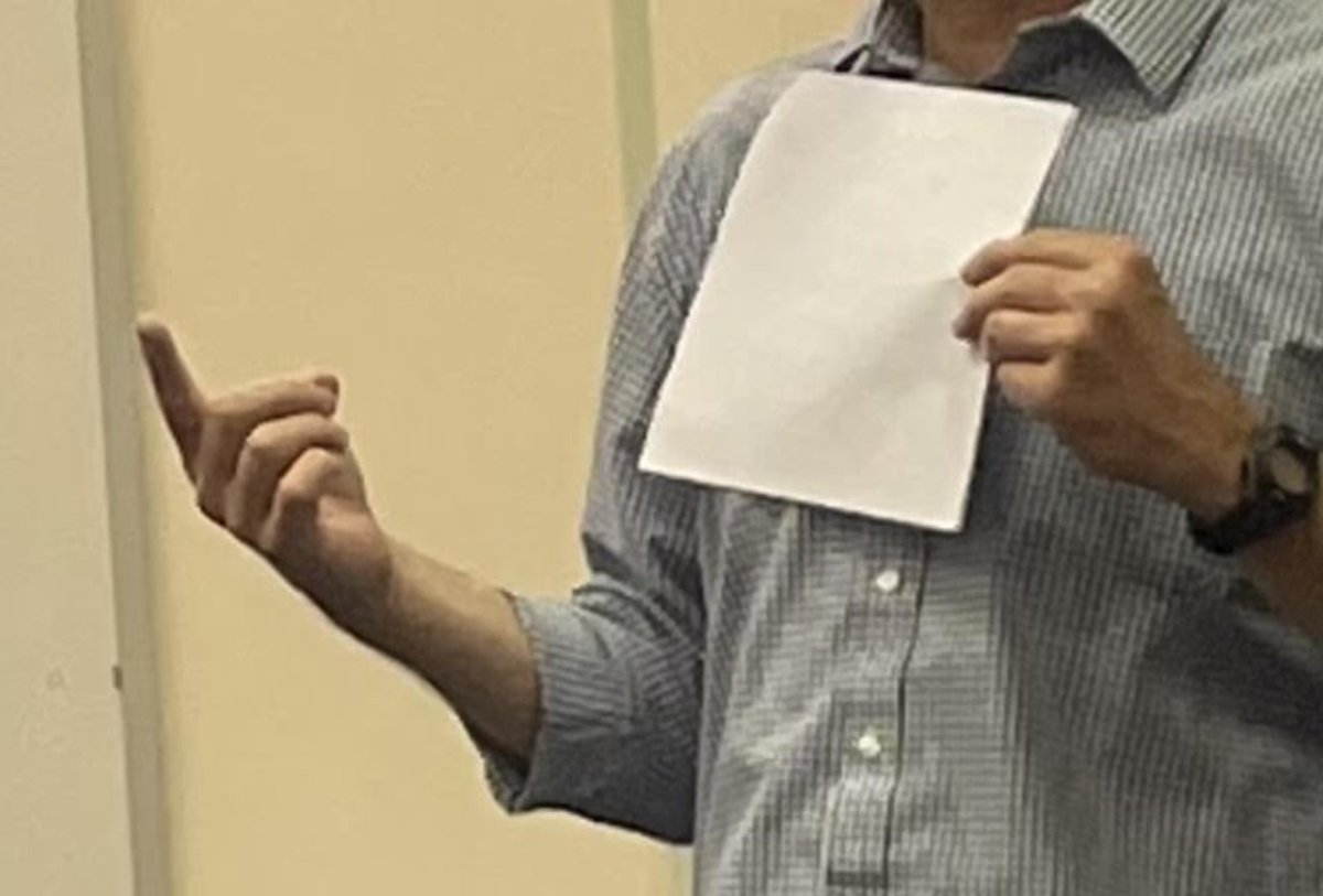 Roggenam1's tweet photo. Today in class we briefly talked about a past student showing a black piece of paper to represent existentialism. Something two students said that sparked my interest was how if a kid doesn't have the desire or curiosity to learn they will play instead. https://t.co/VfEaWhpSJA
