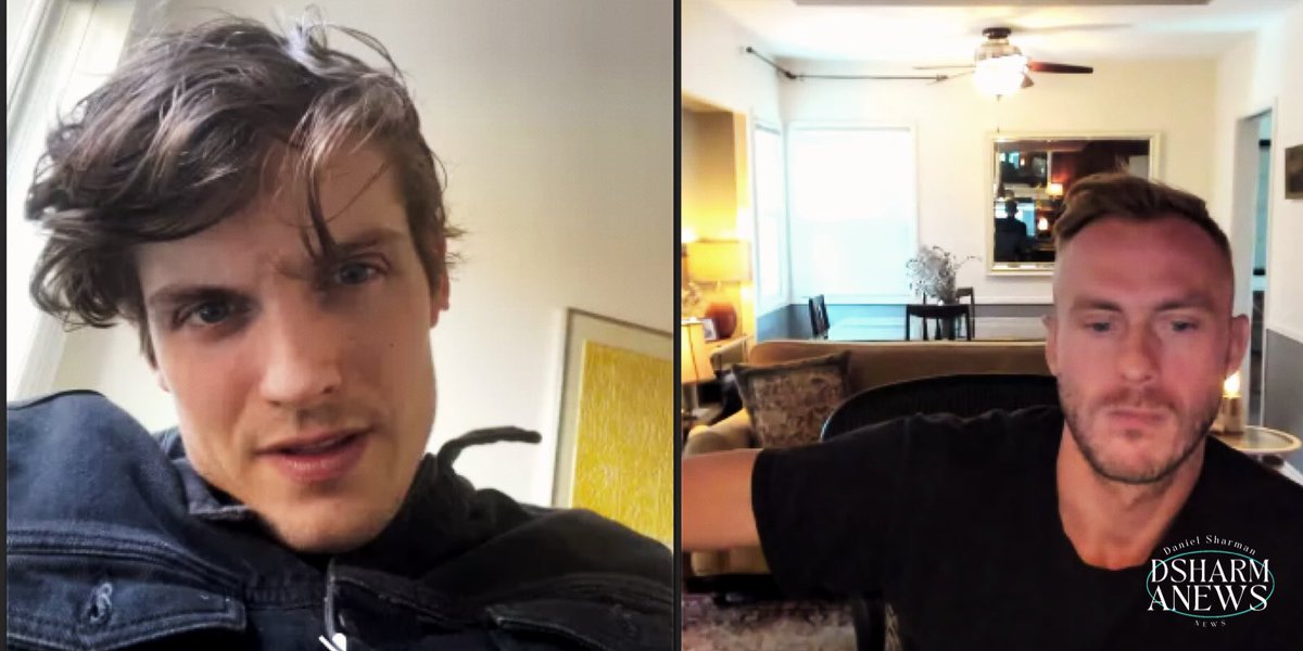 dsharmanews's tweet photo. 📷 | Daniel Sharman and Leggy Langdon today (28.09) during their first #LADClub meeting. 
#LADClub is @the2ladspodcast's club on @patreon. 
Become another member, visit https://t.co/LrRLpAHNql  to know more! https://t.co/xDOZGrq4fl